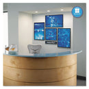 Quartet Matrix Magnetic Boards, Painted Steel, 48 x 31, White, Aluminum Frame