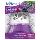 BRIGHT Air Scented Oil Air Freshener Sweet Lavender and Violet, 2.5 oz, 6/Carton