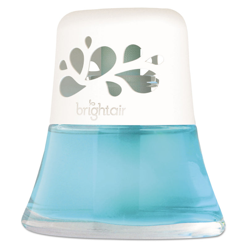 BRIGHT Air Scented Oil Air Freshener, Calm Waters and Spa, Blue, 2.5 oz, 6/Carton
