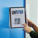 Durable VARIO Wall Reference System, 5 Panels, Letter, Asst. Borders and Panels