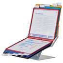 Durable VARIO Pro Desktop Reference System, 10 Panels, Legal, Assorted Borders and Panels