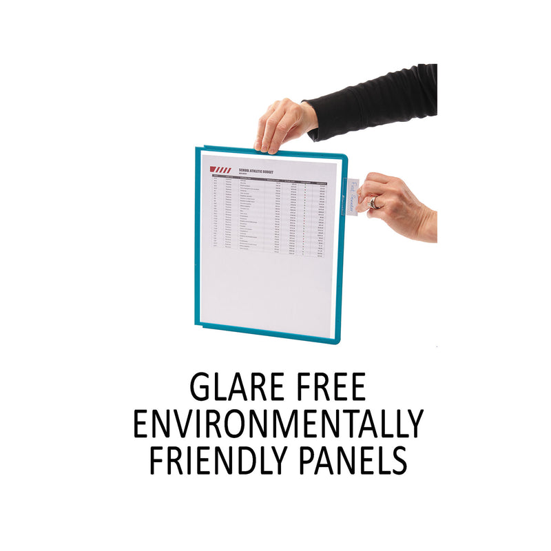 Durable SHERPA Reference System Extension Set, 10 Sleeves, Assorted Borders and Panels