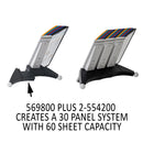 Durable SHERPA Reference System Extension Set, 10 Sleeves, Assorted Borders and Panels