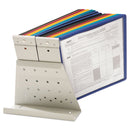 Durable VARIO Reference Desktop System, 20 Panels, Assorted Borders and Panels