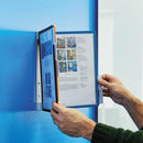 Durable VARIO Wall Reference System, 5 Panels, Letter, Asst. Borders and Panels