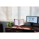 Durable InstaView Expandable Desktop Reference System, 10 Panels, Assorted Borders