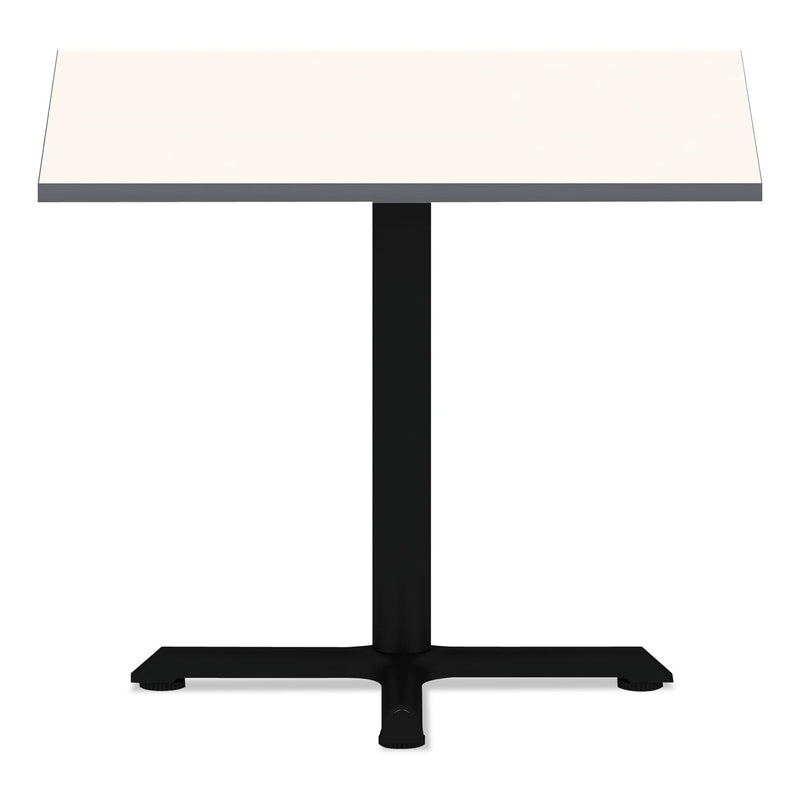 Alera Reversible Laminate Table Top, Square, 35.38w x 35.38d, White/Gray