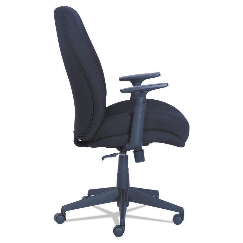 La-Z-Boy Baldwyn Series Mid Back Task Chair, Supports Up to 275 lb, 19" to 22" Seat Height, Black