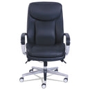 La-Z-Boy Commercial 2000 High-Back Executive Chair, Dynamic Lumbar Support, Supports 300lb, 20" to 23" Seat Height, Black, Silver Base