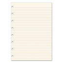 Filofax Notebook Refills, 8-Hole, 8.25 x 5.81, Narrow Rule, 32/Pack