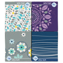 Puffs Ultra Soft Facial Tissue, 2-Ply, White, 56 Sheets/Box, 4 Boxes/Pack