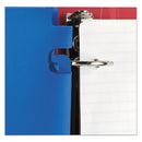 Five Star Snap-In Plastic Folder, 20-Sheet Capacity, 11 x 8.5, Assorted, Snap Closure, 4/Set