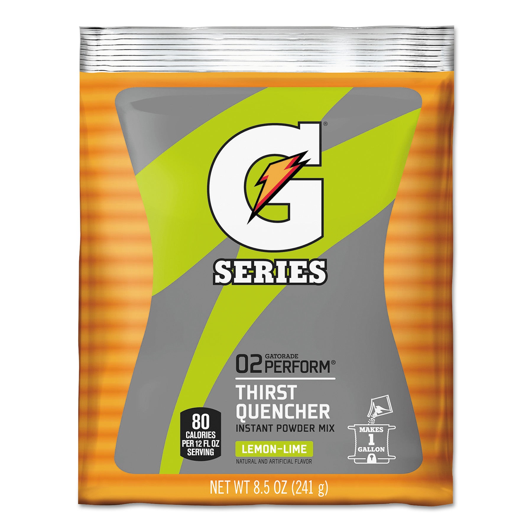 Original Powdered Drink Mix, Lemon-Lime, 8.5oz Packets, 40/Carton by ...