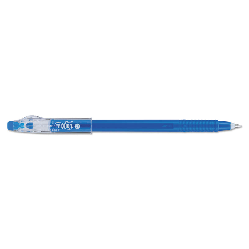 Pilot Blister-Carded FriXion ColorSticks Erasable Gel Pen, Stick, Fine 0.7 mm, Assorted Ink and Barrel Colors, 5/Pack