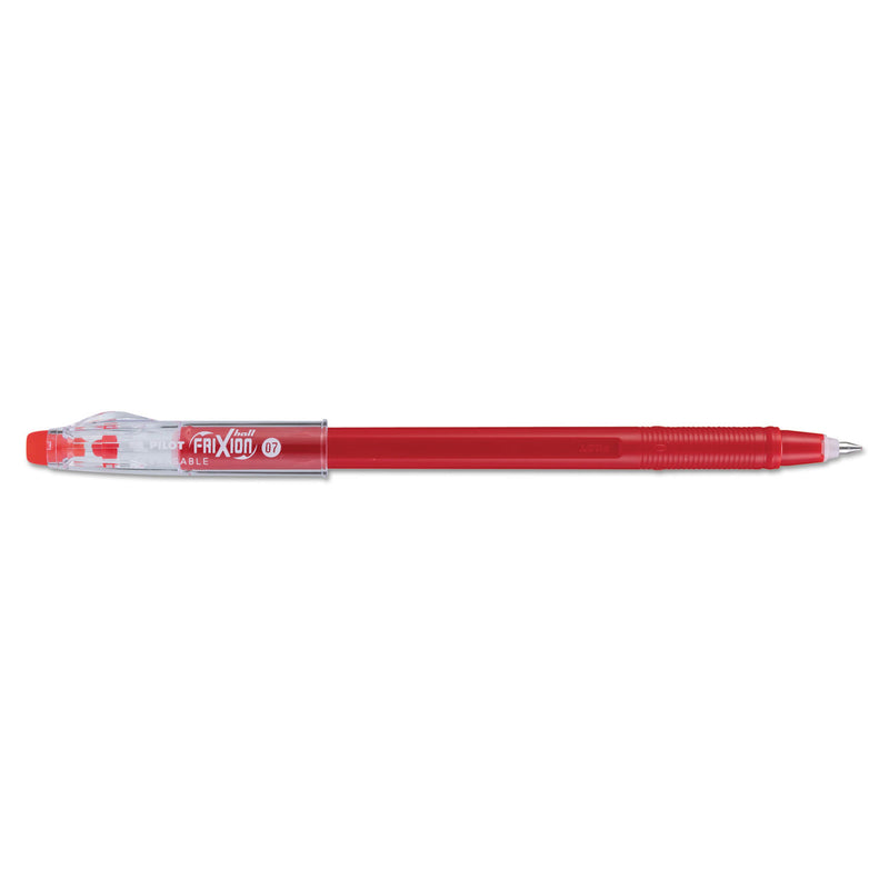 Pilot Blister-Carded FriXion ColorSticks Erasable Gel Pen, Stick, Fine 0.7 mm, Assorted Ink and Barrel Colors, 5/Pack
