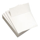 Lettermark Custom Cut-Sheet Copy Paper, 92 Bright, Micro-Perforated 3.66" from Bottom, 24 lb Bond Weight, 8.5 x 11, White, 500/Ream