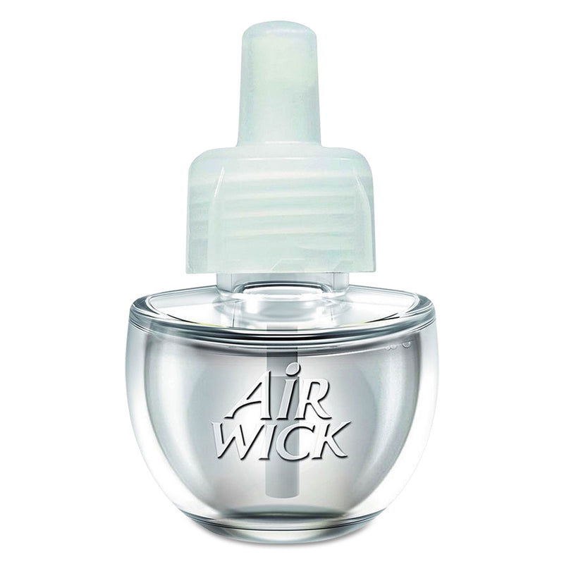 Air Wick Scented Oil Twin Refill, Fresh Linen, 0.67 oz, 2/Pack, 6/Carton