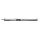 Sharpie Metallic Fine Point Permanent Markers, Fine Bullet Tip, Gold-Silver-Bronze, 6/Pack
