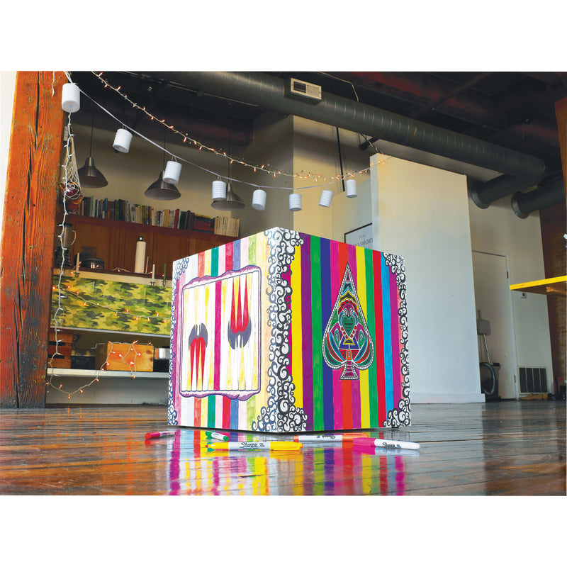 Sharpie Fine Tip Permanent Marker, Fine Bullet Tip, Assorted Colors, 24/Pack