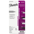 Sharpie Metallic Fine Point Permanent Markers, Fine Bullet Tip, Metallic Silver, 4/Pack