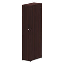 Alera Valencia Series Wardrobe, 11 7/8w x 23 7/8d x 65h, Mahogany
