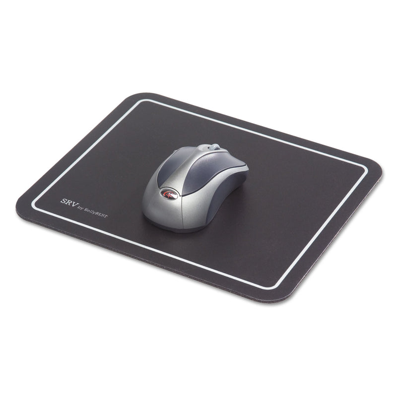 Kelly Computer Supply Optical Mouse Pad, 9 x 7.75, Black