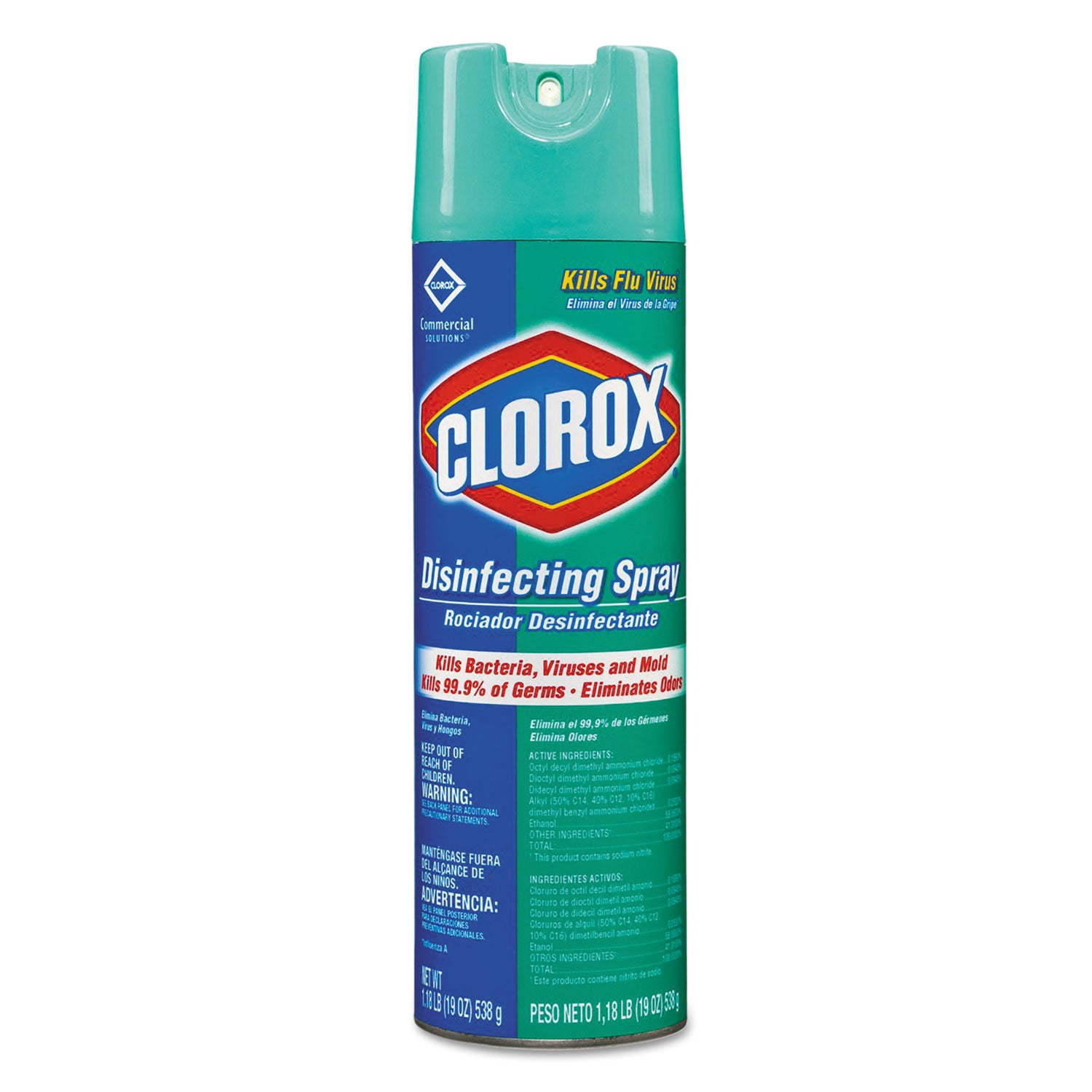 Disinfecting Spray, Fresh, 19 oz Aerosol Spray by Clorox CLO38504