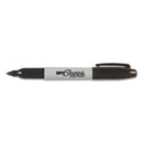 Sharpie Super Permanent Marker, Fine Bullet Tip, Black, 6/Pack