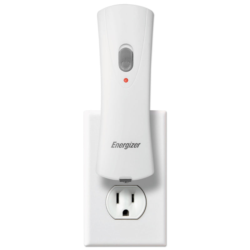 Energizer Weather Ready LED Flashlight, 1 NiMH Rechargeable Battery (Included), Silver/Gray