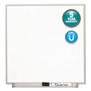 Quartet Matrix Magnetic Boards, Painted Steel, 23 x 23, White, Aluminum Frame