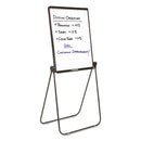 Quartet Ultima Presentation Easel, 27 x 34, White Surface, Black Frame