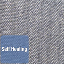 Quartet Contour Fabric Bulletin Board, 36 x 24, Light Blue, Plastic Navy Blue Frame