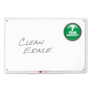 Quartet iQ Total Erase Board, 36 x 23, White, Clear Frame