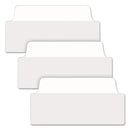 Avery Ultra Tabs Repositionable Tabs, Wide and Slim: 3" x 1.5", 1/3-Cut, White, 24/Pack