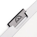 Durable DuraClip Report Cover, Clip Fastener, 8.5 x 11, Clear/Navy, 25/Box