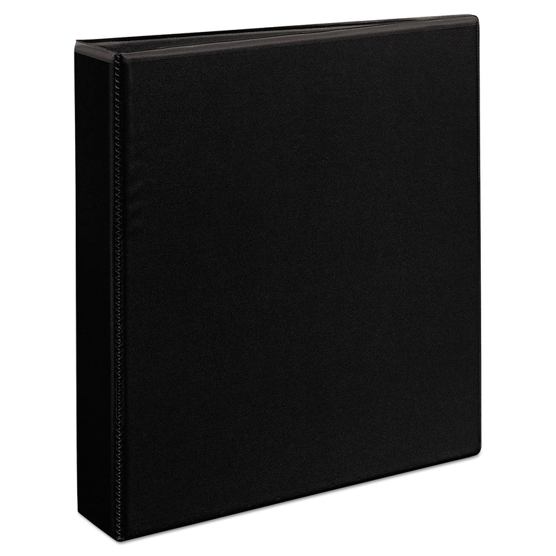 Avery Heavy-Duty Non Stick View Binder with DuraHinge and Slant Rings, 3 Rings, 1.5" Capacity, 11 x 8.5, Black, (5400)
