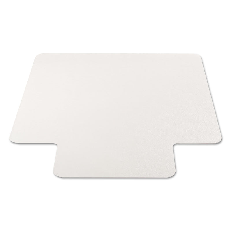 Alera All Day Use Non-Studded Chair Mat for Hard Floors, 45 x 53, Wide Lipped, Clear