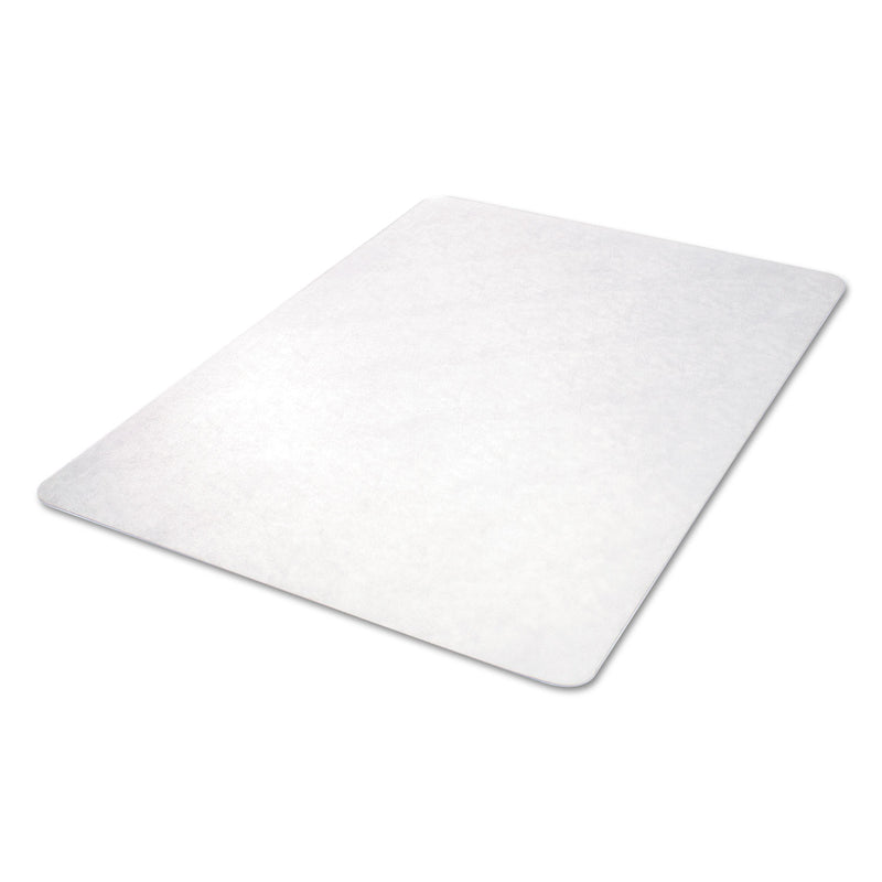 Alera All Day Use Non-Studded Chair Mat for Hard Floors, 46 x 60, Rectangular, Clear