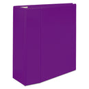 Avery Heavy-Duty View Binder with DuraHinge and Locking One Touch EZD Rings, 3 Rings, 5" Capacity, 11 x 8.5, Purple