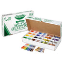 Crayola Crayons and Markers Combo Classpack, Eight Colors, 256/Set