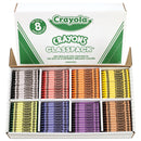 Crayola Classpack Regular Crayons, 8 Colors, 800/Box