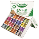 Crayola Classpack Regular Crayons, 16 Colors, 800/Box