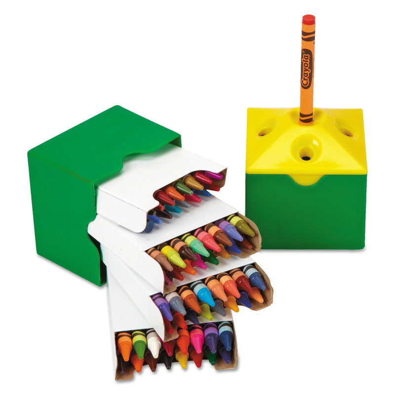 Crayola Classpack Regular Crayons, Assorted, 13 Caddies, 832/Box