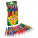 Crayola Twistables Mini Crayons, 24 Colors/Pack