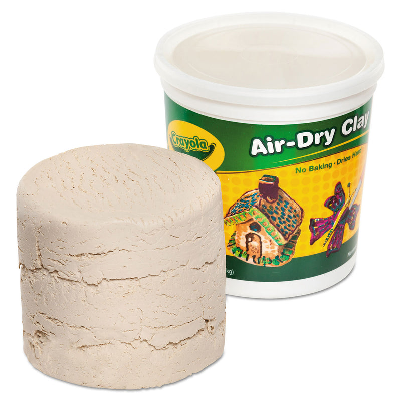 Crayola Air-Dry Clay, White, 5 lbs