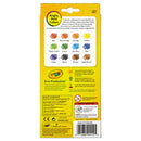 Crayola Erasable Color Pencil Set, 3.3 mm, 2B (