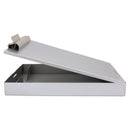 Saunders Redi-Rite Aluminum Storage Clipboard, 1" Clip Capacity, Holds 8.5 x 11 Sheets, Silver