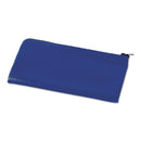 Universal Zippered Wallets/Cases, Leatherette PU, 11 x 6, Blue, 2/Pack