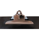 Saunders Recycled Plastic Clipboard with Ruler Edge, 1" Clip Capacity, Holds 8.5 x 11 Sheets, Black