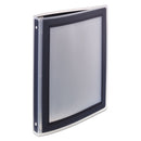 Avery Flexi-View Binder with Round Rings, 3 Rings, 0.5" Capacity, 11 x 8.5, Black